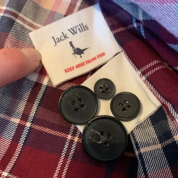 JACK WILLS AMBROSE TRENCH COAT, Damson size 4 US - Picture 8 of 10